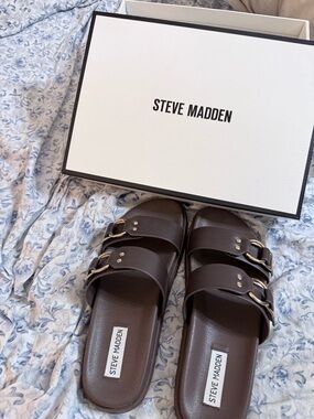 Steve Madden Hanni Brown Sandals